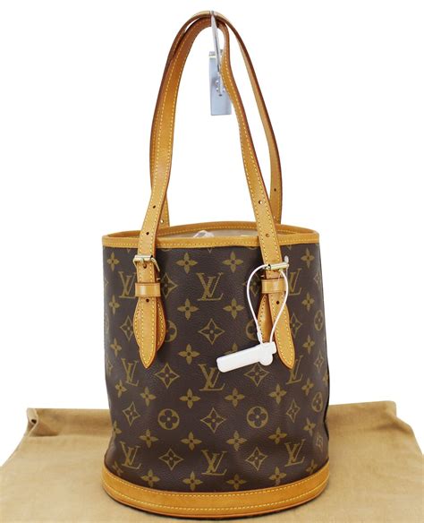 louis vuitton petit bucket bag monogram canvas|louis vuitton bucket bag insert.